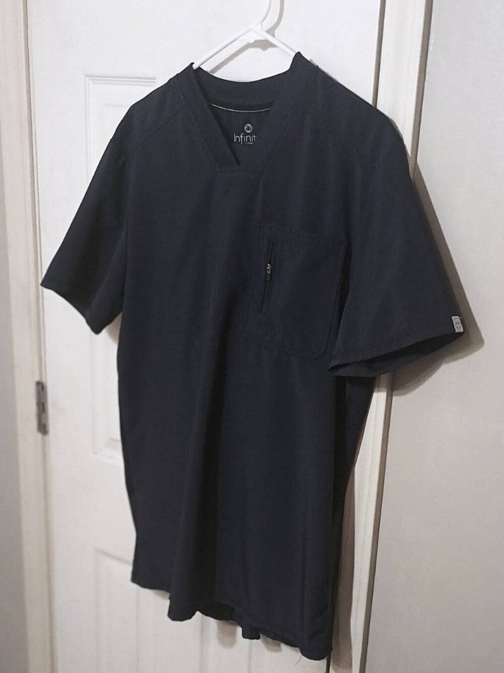 Cherokee Infinity Men Navy Blue 2 Piece Scrubs M/S